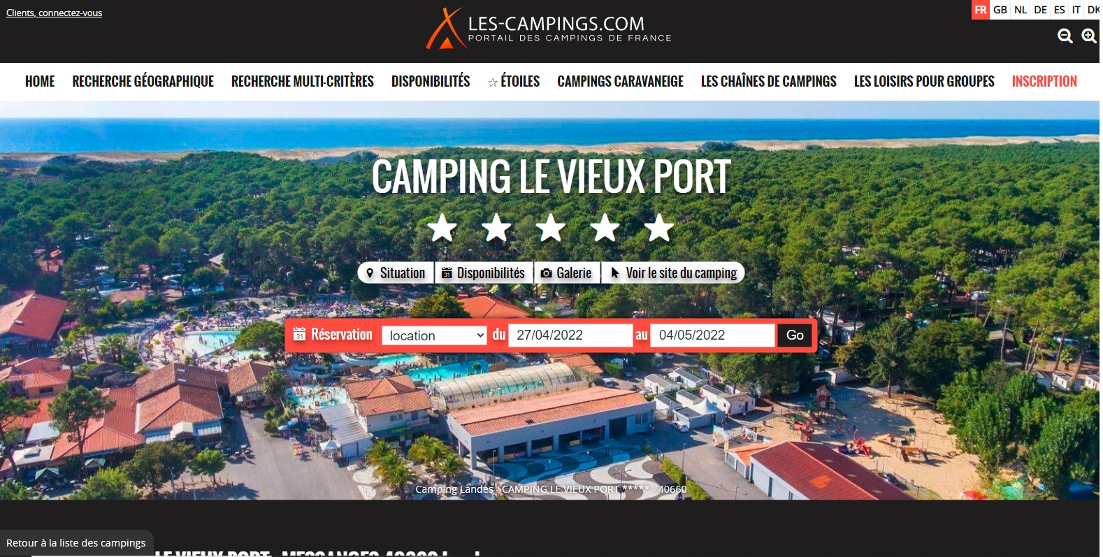 esempio di sito web per bungalow seo hotel ottimizzazione dei motori di ricerca