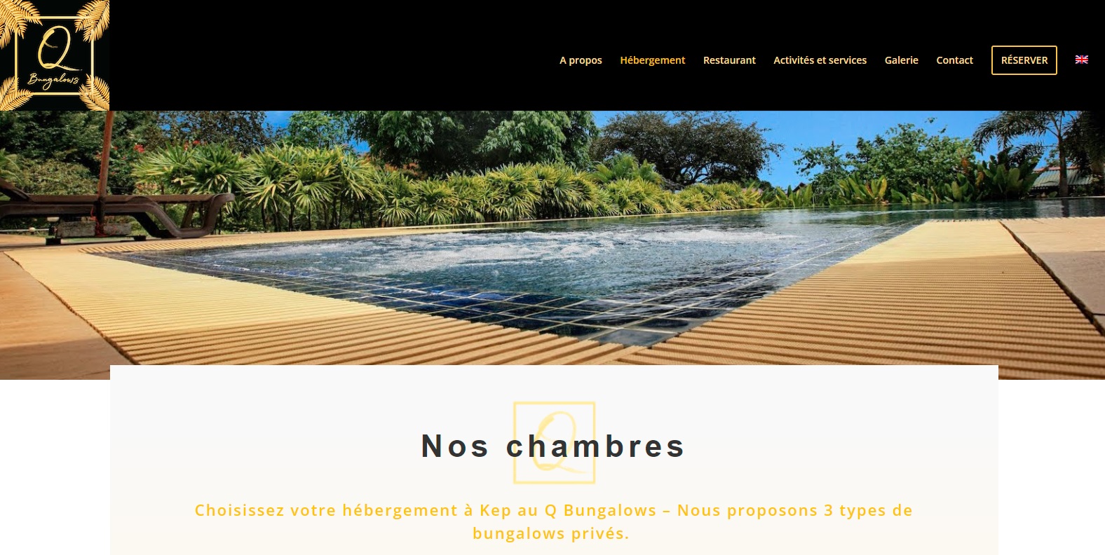sito web campione di bungalow