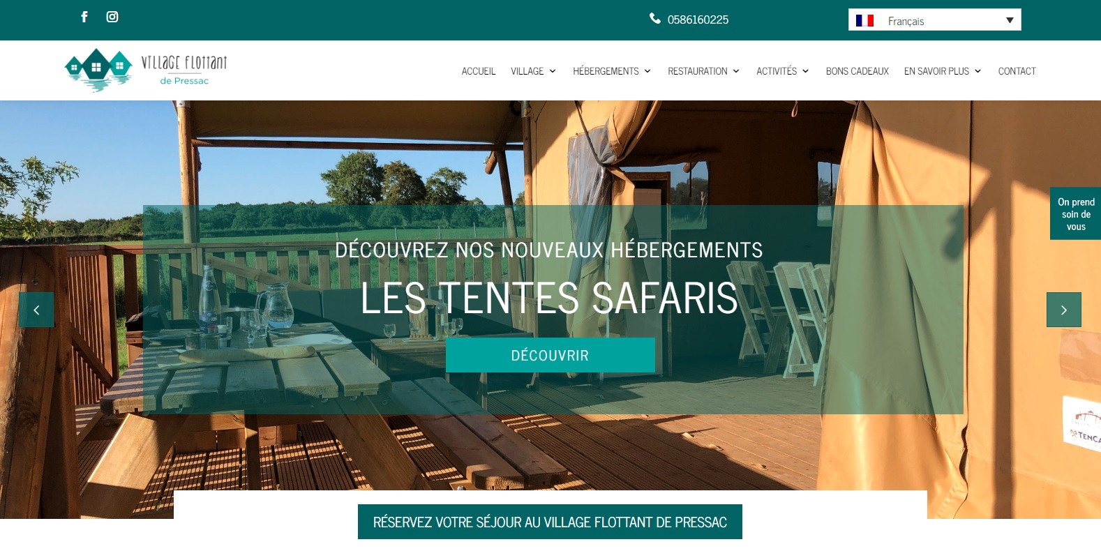example of a site for unusual accommodation