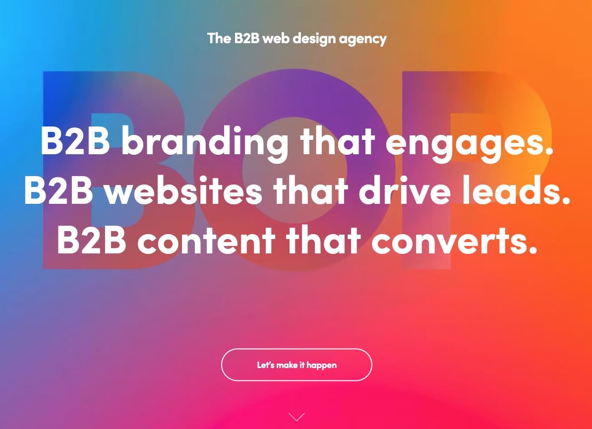 hotel web agency : Bop design