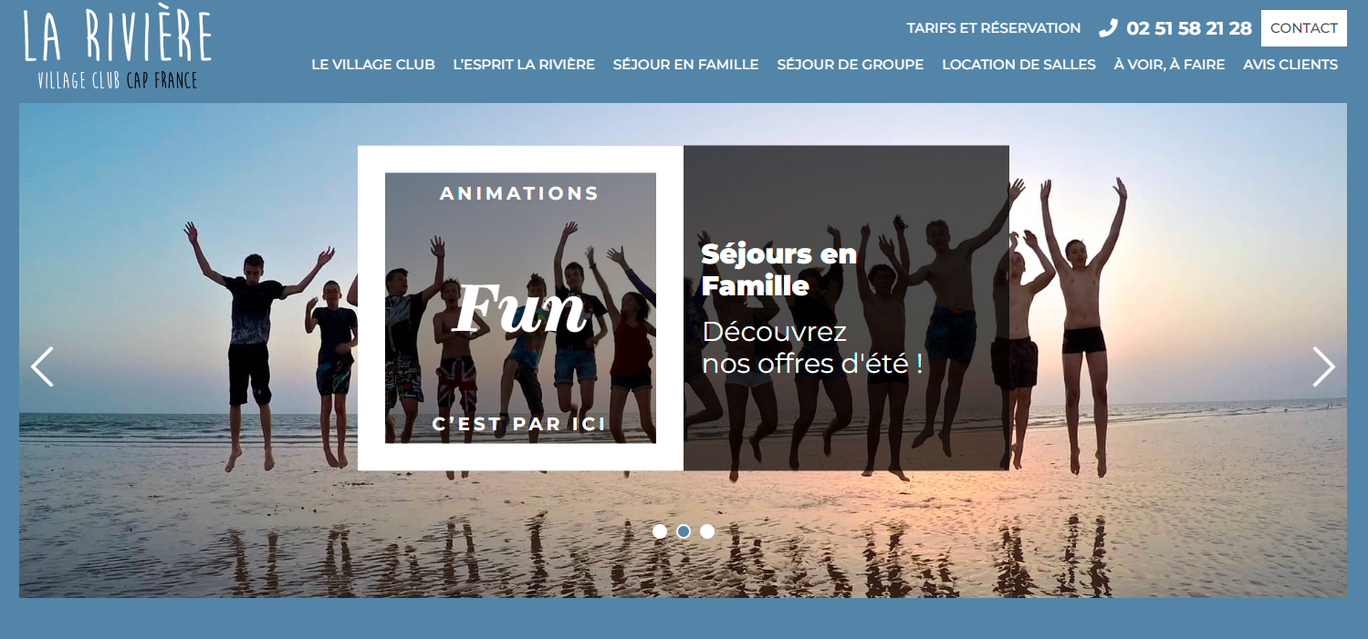example 1 resort website