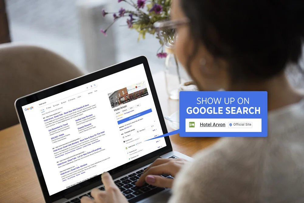 anuncios hotel google ejemplo