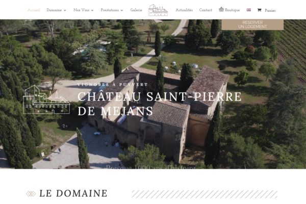 creación sitio chateau domaine vignoble creación sitio chateau domaine vignoble