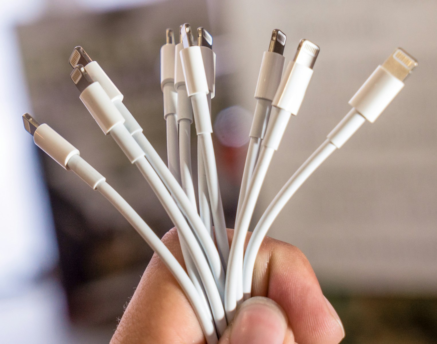 cavo lightning bianco a 8 pin